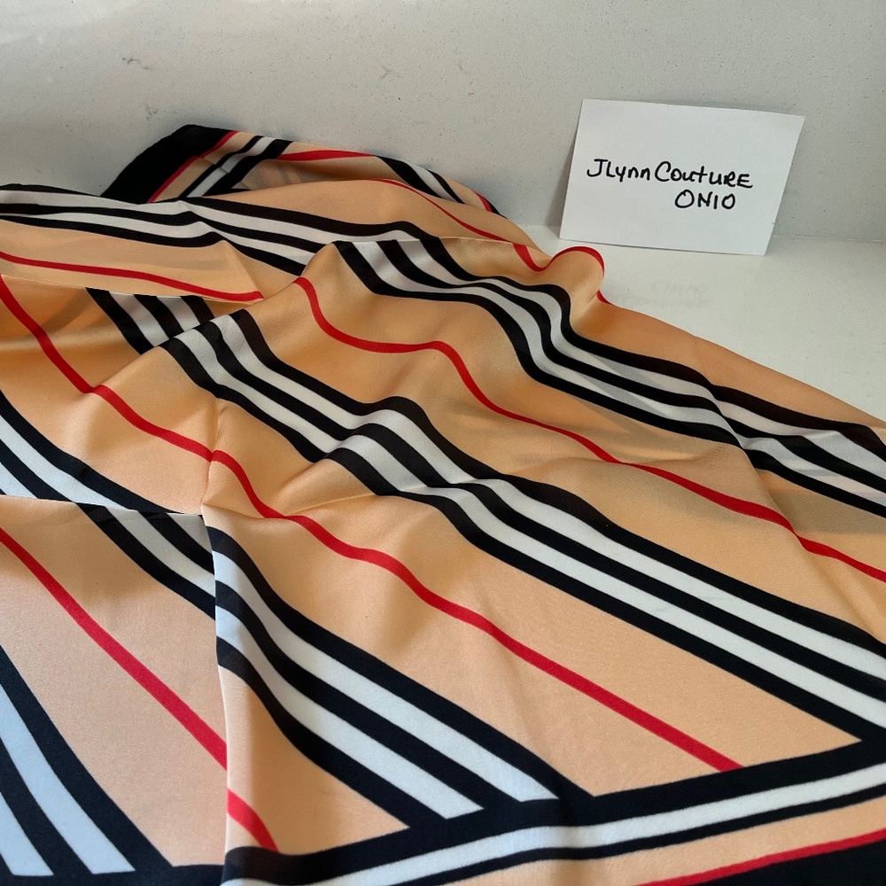 New Designer like patterned scarf, Designer like scarf, New scarf! Scarf gifts!